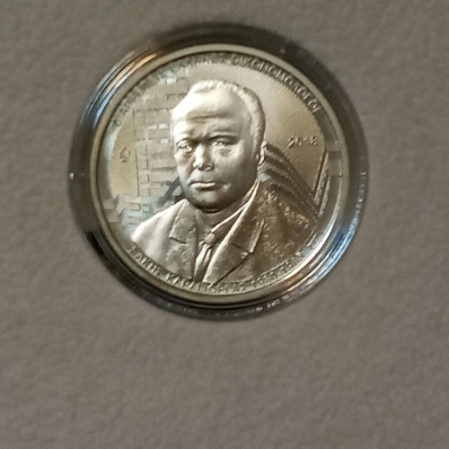 Set of six silver collector proof coins new