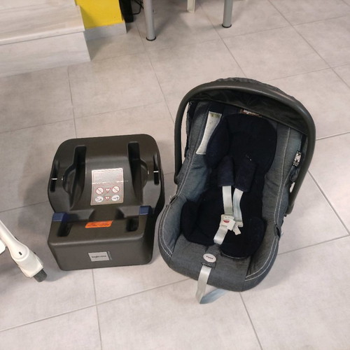 Inglesina Trilogy System 3-in-1 Baby Transport Set, Denim