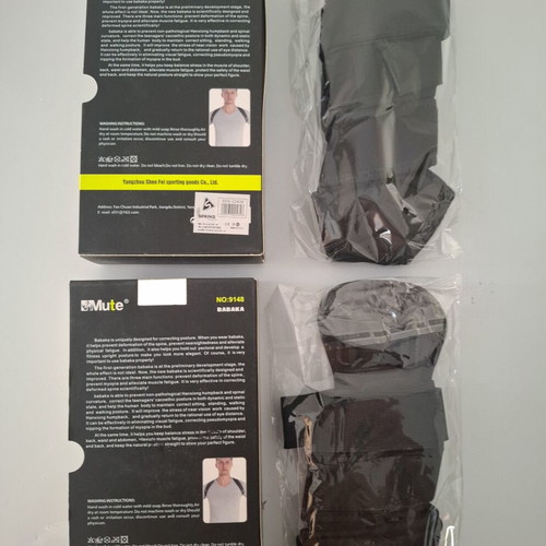 Mute 9148 Back and Shoulder Posture Corrector new, sizes M & L