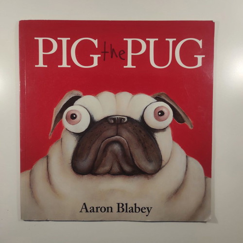 Pig the Pug picture book like new, English