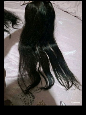 Hair extension from natural black hair, like new
