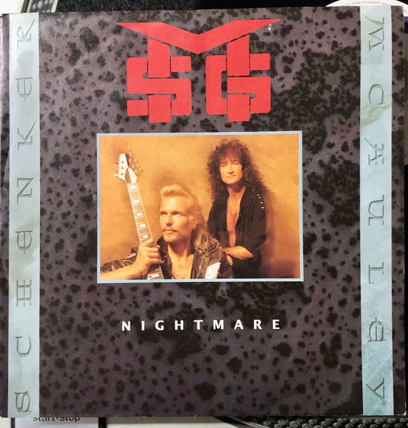 1991 MSG - Nightmare , Vinyl, 7", 45 RPM, Single, Stereo