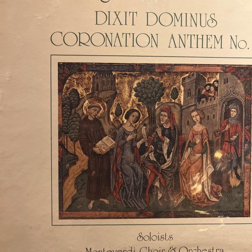 George Frideric Handel Dixit Dominus / Coronation Anthem No. 1 used