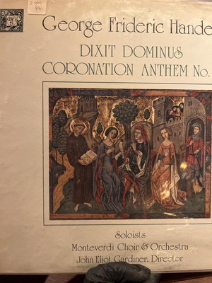 George Frideric Handel Dixit Dominus / Coronation Anthem No. 1 used