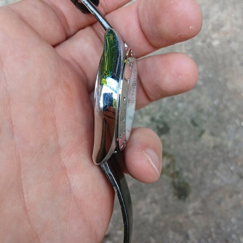 Lacoste wristwatch used, silver color, Miyota movement