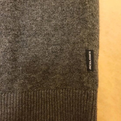Half-Zip Pullover Jack & Jones γκρι, μέγεθος Large, σαν καινούργιο
