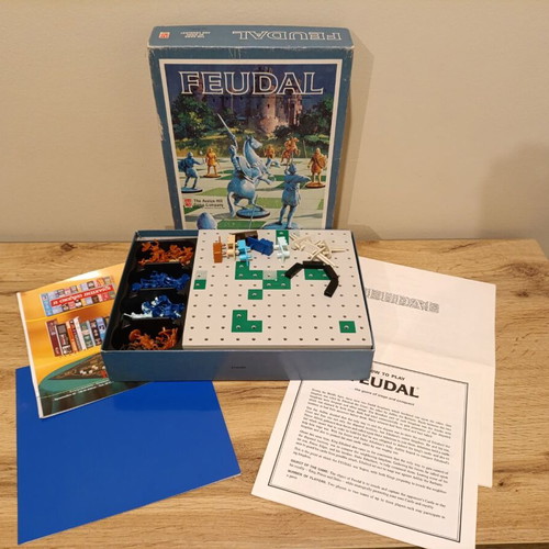 Feudal board game used, strategy