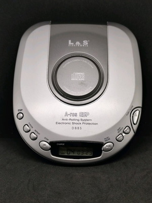 L&S Electronic A-ros ESP φορητό CD player, vintage