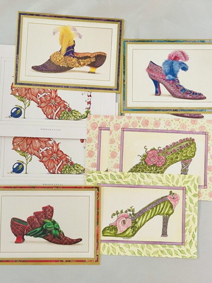 Stephanie Hoppen and Mary Hughes Collectible Stationery Set new