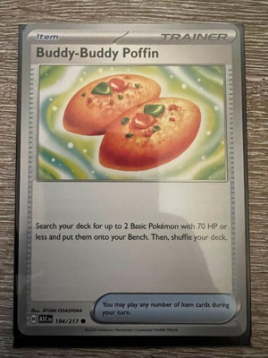 Pokemon TCG ME Ascended Heroes Buddy-Buddy Poffin 184/217 new