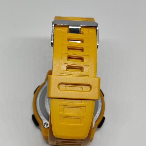 Synoke digital sports watch with yellow strap new