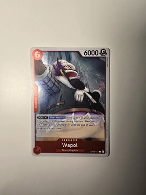 Wapol One Piece Card Game OP08-014 като нова