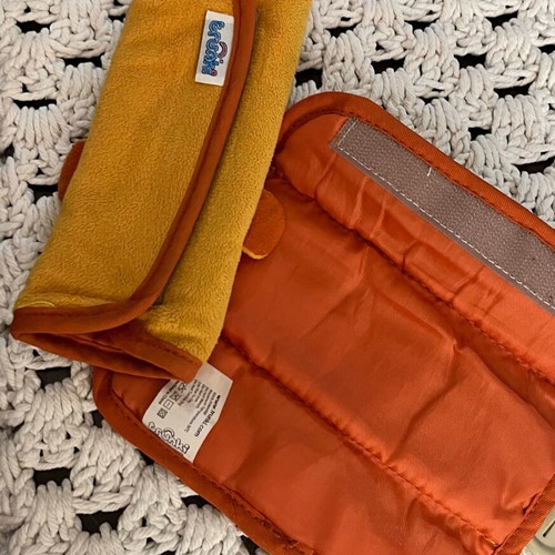 Trunki car seat belt pads used, SnooziHedz Mylo the Monkey