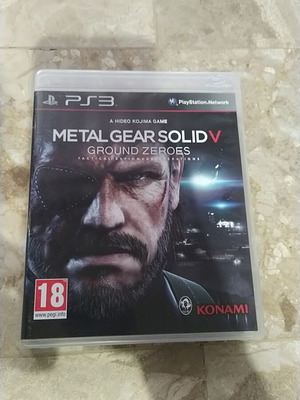 Metal Gear Solid V Ground Zeroes PlayStation 3 used