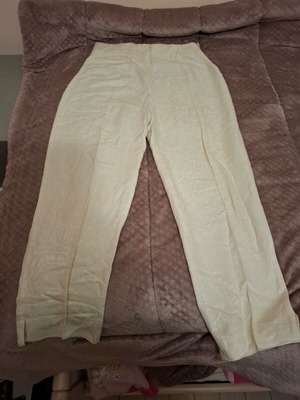 Fabric summer pants like new for 12-14 years with patterns