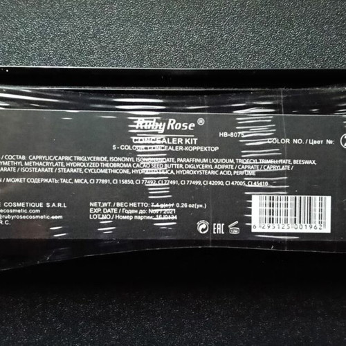 Ruby Rose Color Concealer Kit palette new