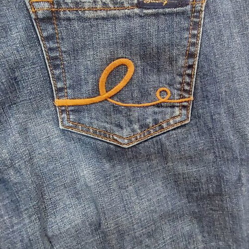 Seven Los Angeles jeans like new, slim fit bootcut, w 31