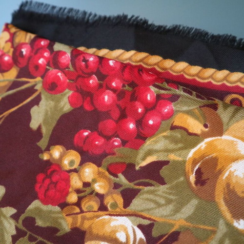 Square scarf new, black multicolor, 118x118cm, 100% polyester