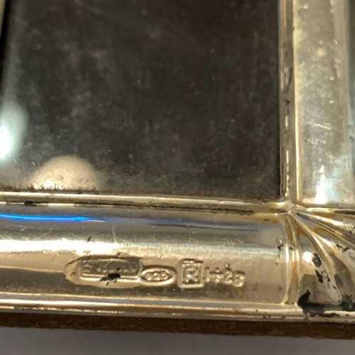 Silver photo frame small used