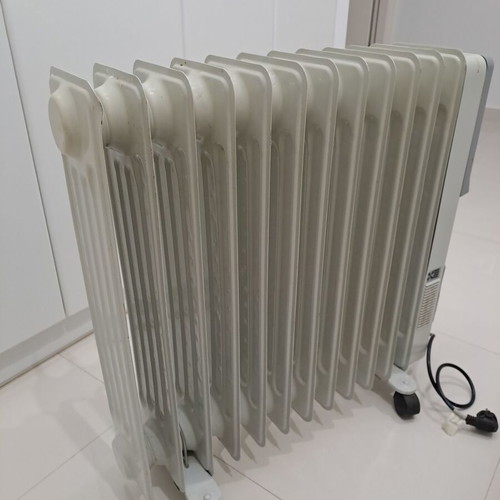 Zass oil-filled electric radiator used 2000W with fan and 12 fins