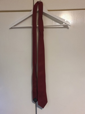 Massimo Dutti burgundy tie like new