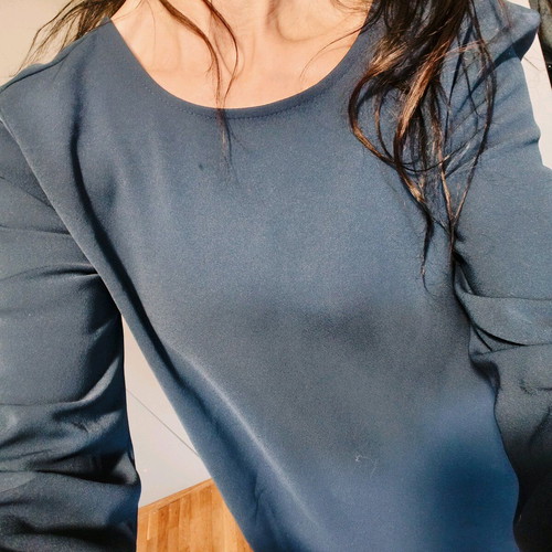 Blue dress Toi&Moi new, elegant, timeless, alpha line