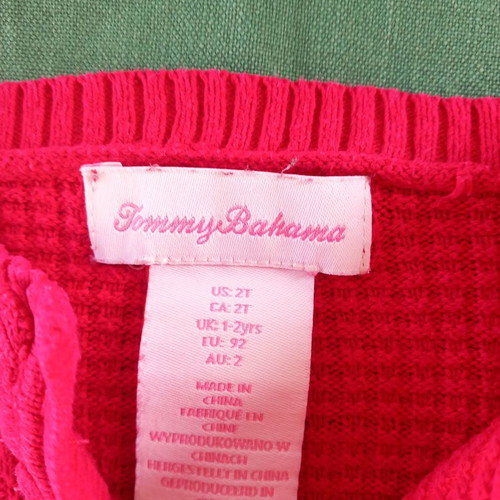 Tommy Bahama shirt in excellent condition for 2-year-old girl