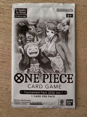 One Piece Tournament pack 2026 Vol 1 καινούργιο, 1 κάρτα