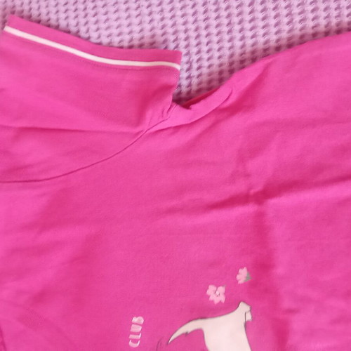 Pink short-sleeve T-shirt for 3-4 year olds