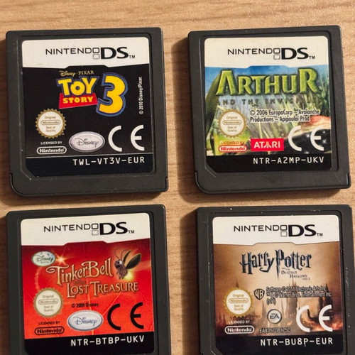 Nintendo DS games like new, pack of 4