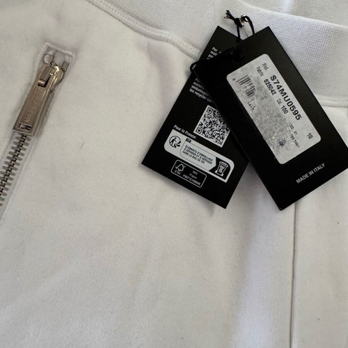 Dsquared2 white shorts like new with zipper details