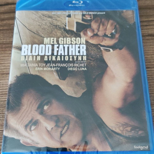 Blood Father Blu-ray new with Greek subtitles