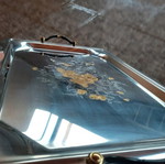 Large tray with gold details like new