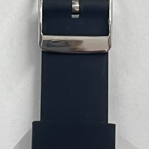 Swatch Reposition watch, black, silicone strap