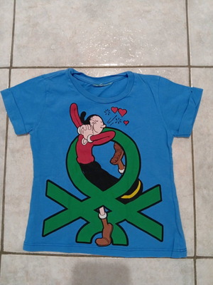 Κοντομάνικο για 1,5-2 ετών κορίτσι σαν καινούργιο