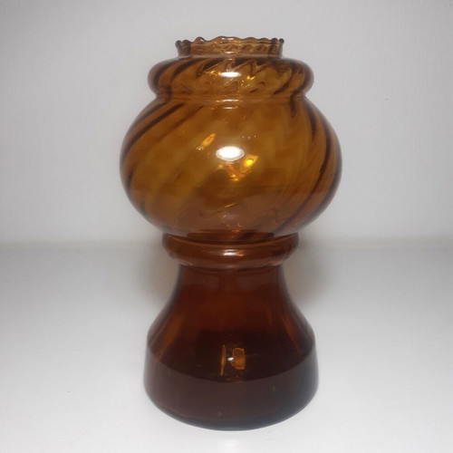 Decorative glass vase vintage used
