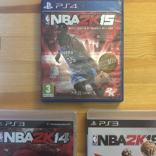 NBA 2K bundle used for PS3 and PS4