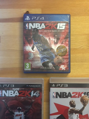 NBA 2K bundle used for PS3 and PS4
