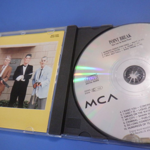 Point Break soundtrack CD, rare