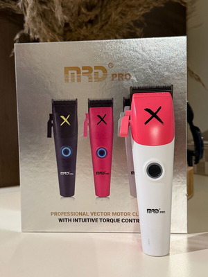 MRD Pro κουρευτική μηχανή σαν καινούργιο με 3 καπάκια και φορτιστή