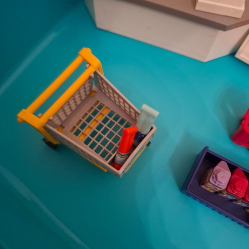 Playmobil Grocery Store Set used, about 60 pieces