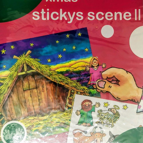 ItsImagical Nativity Scene Stickers 2005 new