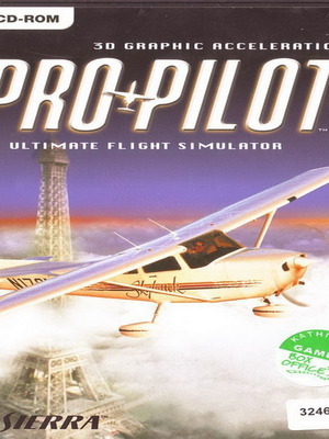 Pro Pilot PC game μεταχειρισμένο, χωρίς βιβλίο οδηγιών