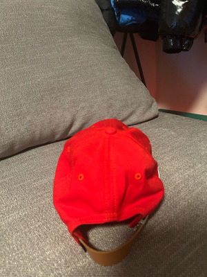 Lacoste hat red like new