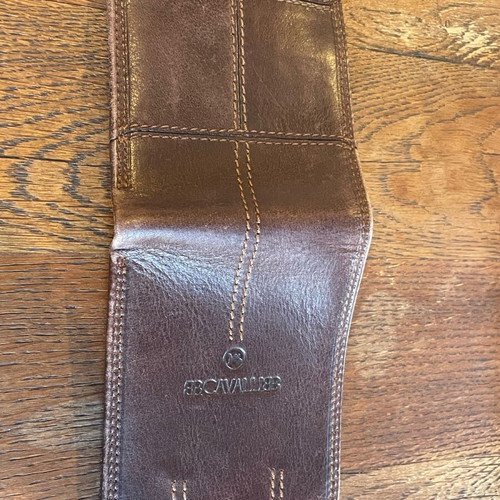 Cavalli BB leather men's wallet used with coin pocket