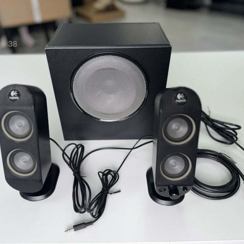 Logitech X-230 computer speakers 2+1 used with subwoofer