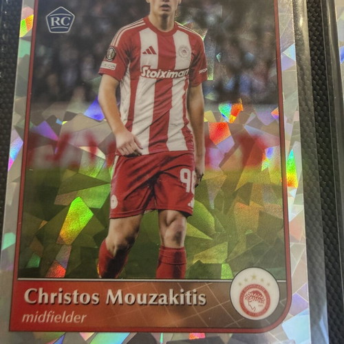 2025 Topps Merlin Christos Mouzakitis Ice Card like new