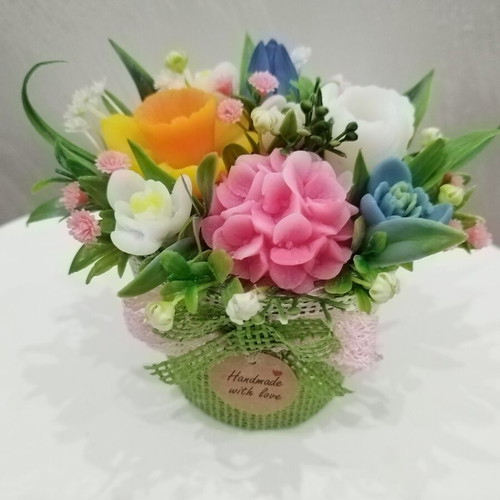 Scented soap flowers new