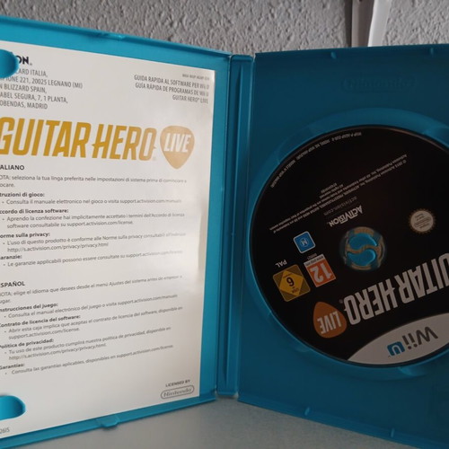 Guitar Hero Live Wii U game