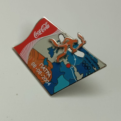 Pin Αθήνα 2004 Ολυμπιακοί Αγώνες Coca Cola καινούργιο
